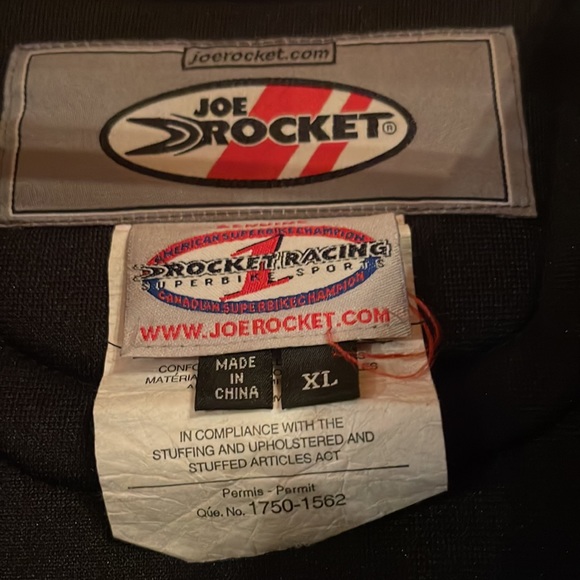 Joe Rocket Armored Motorcycle Jacket - Men’s XL - Picture 3 of 9